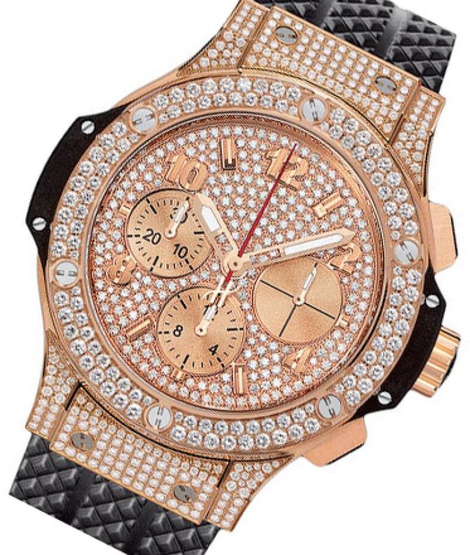 Hublot 341.PX.9010.RX.1704 Big Bang 41mm Red Gold Diamonds - фото 2