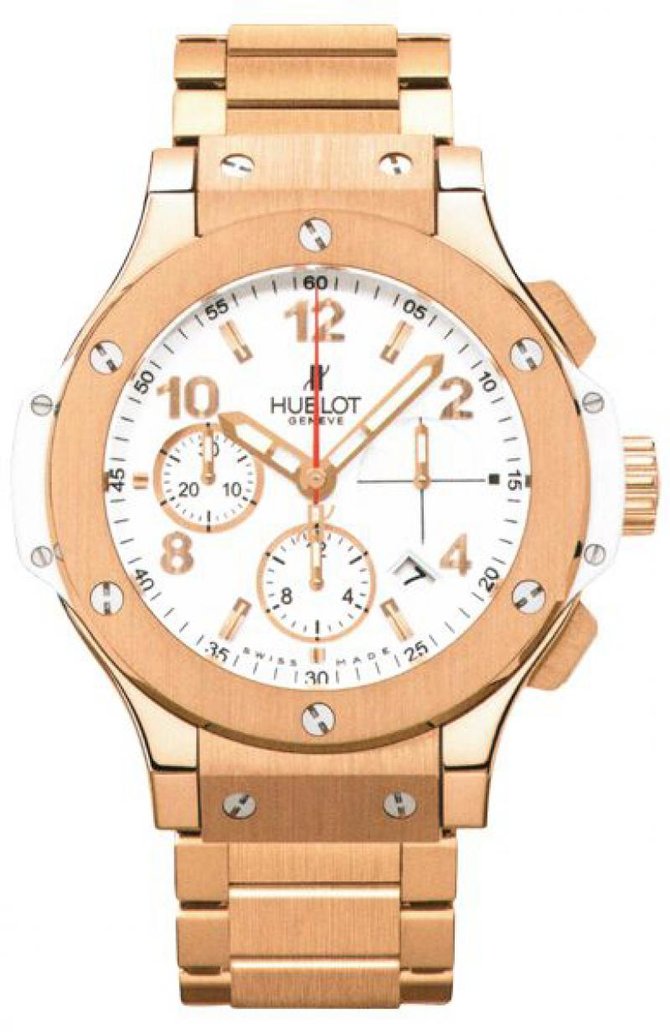 Hublot 341.PE.2010.PE.1104 Big Bang 41mm Red Gold White - фото 1