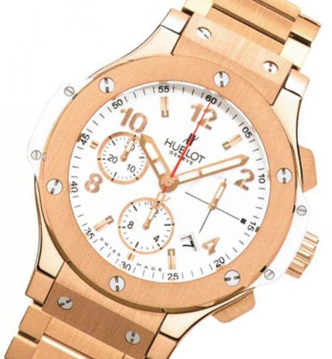 Hublot 341.PE.2010.PE.1104 Big Bang 41mm Red Gold White - фото 3