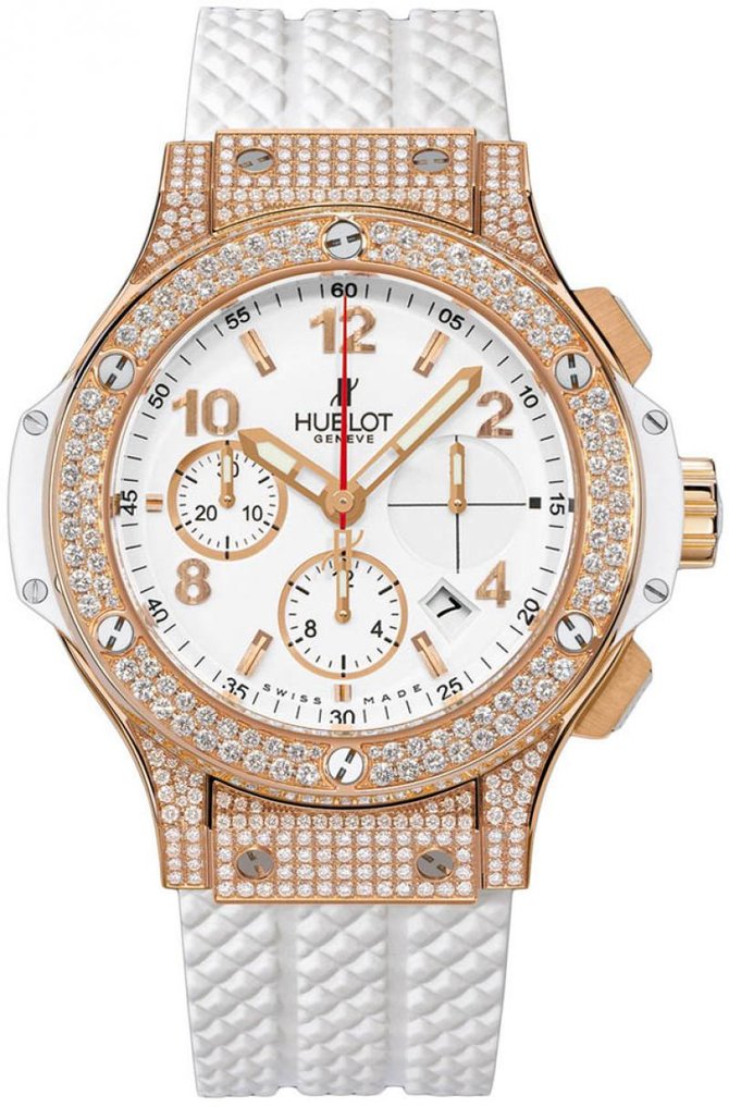 Hublot 341.PE.2010.RW.1704 Big Bang 41mm Red Gold White - фото 1