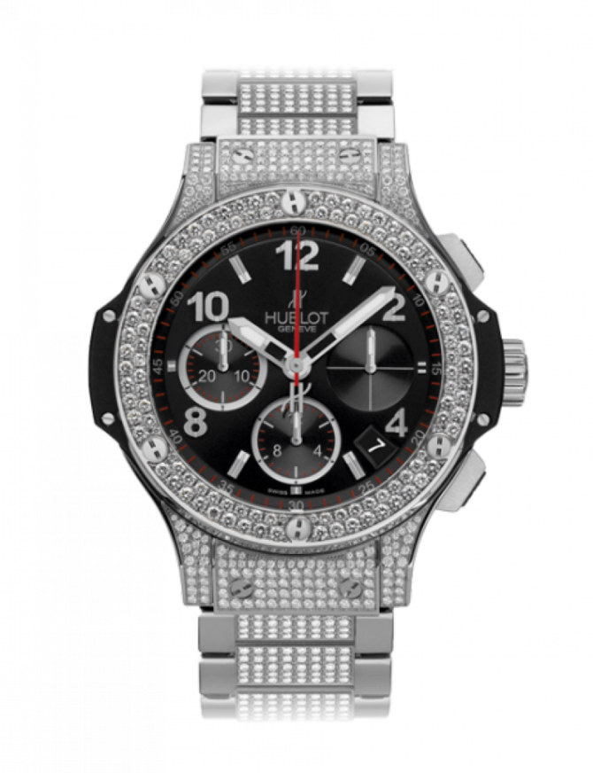 Hublot 342.SX.1223.SX.2704 Big Bang 41mm Steel Diamonds - фото 1
