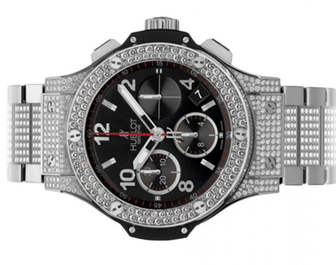 Hublot 342.SX.1223.SX.2704 Big Bang 41mm Steel Diamonds - фото 3