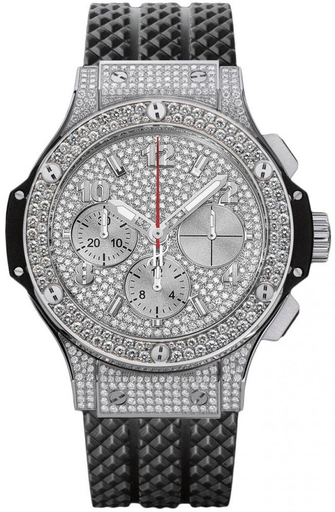 Hublot 341.SX.9010.RX.1704 Big Bang 41mm Steel Diamonds