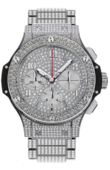 Hublot Big Bang 41mm 341.SX.9010.SX.3704 Steel Diamonds