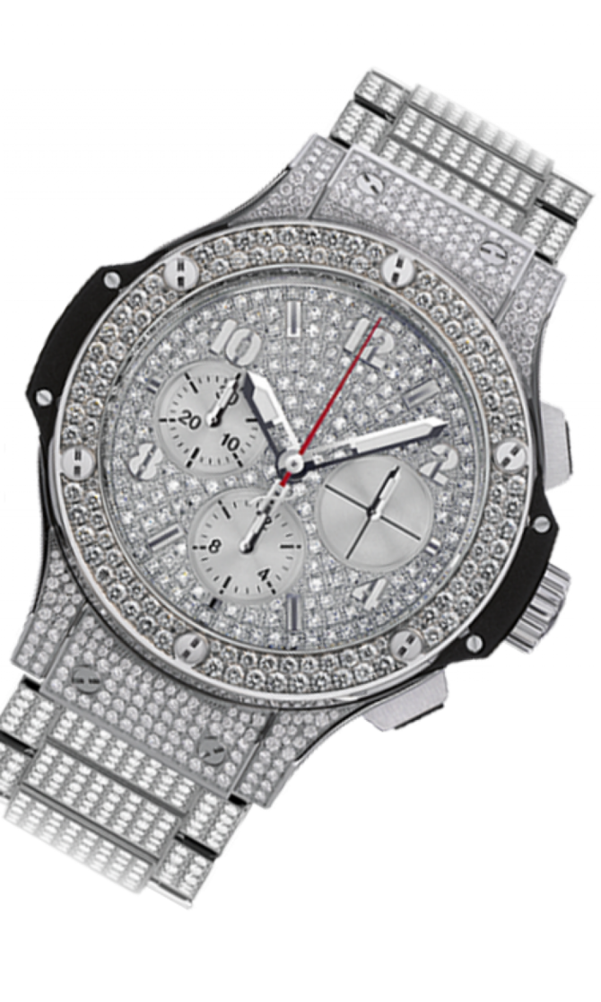 Hublot 341.SX.9010.SX.3704 Big Bang 41mm Steel Diamonds - фото 3