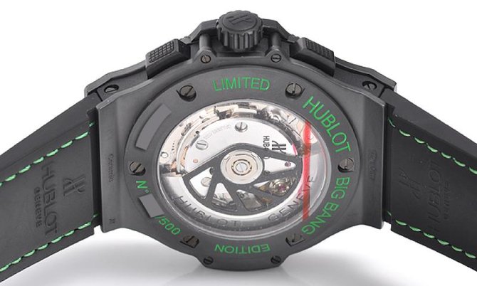 Hublot 301.CI.1190.GR.ABG11 Big Bang 44mm All Black Green - фото 2