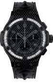 Hublot Часы Hublot Big Bang 44mm 301.QX.1740.HR.1904 Big Bang Carbon Bezel Baguette 44 mm