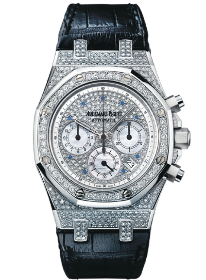 Audemars Piguet 26068BC.ZZ.D002CR.01 Royal Oak Chronograph Jeweled - фото 1