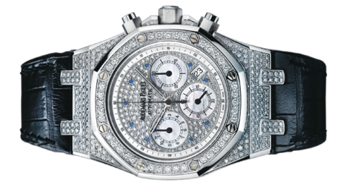 Audemars Piguet 26068BC.ZZ.D002CR.01 Royal Oak Chronograph Jeweled - фото 2
