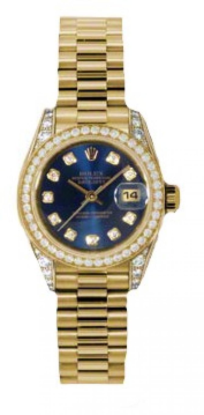 Rolex 179158 bldp Datejust Ladies 26mm Yellow Gold - фото 1