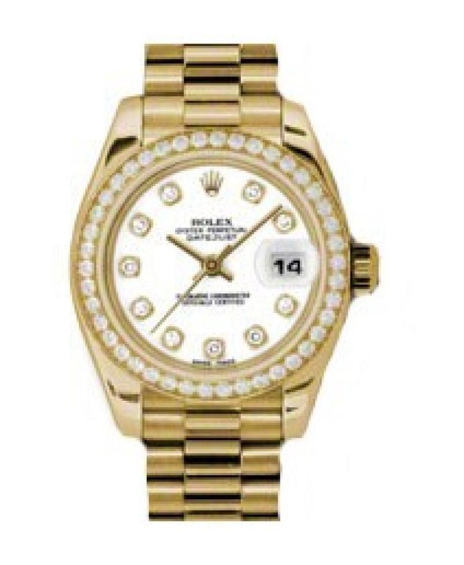 Rolex 179138 wdp Datejust Ladies 26mm Yellow Gold - фото 1