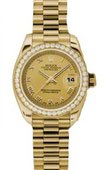 Rolex Datejust Ladies 179138 chrp 26mm Yellow Gold