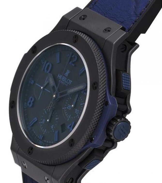 Hublot 301.CI.1190.GR.ABB09 Big Bang 44mm Black Ceramic All Black Blue - фото 3
