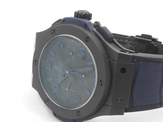 Hublot 301.CI.1190.GR.ABB09 Big Bang 44mm Black Ceramic All Black Blue - фото 2