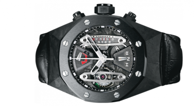 Audemars Piguet 26265FO.OO.D002CR.01 Royal Oak Tourbillon Chronograph Carbon Concept - фото 2