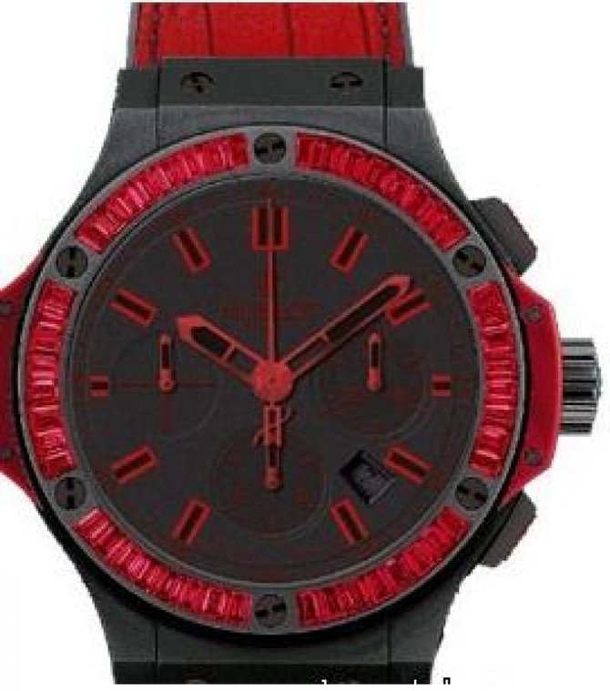 Hublot 301.CI.1130.GR.1902.ABR10 Big Bang 44mm Black Ceramic All Black Red - фото 3
