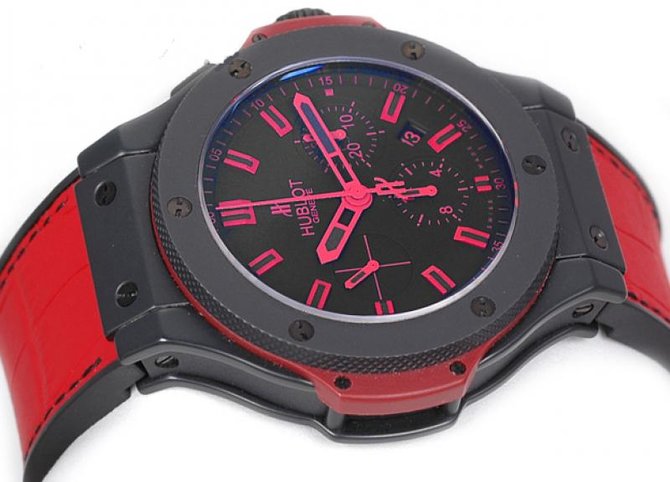 Hublot 301.CI.1130.GR.ABR10 Big Bang 44mm Black Ceramic All Black Red - фото 3