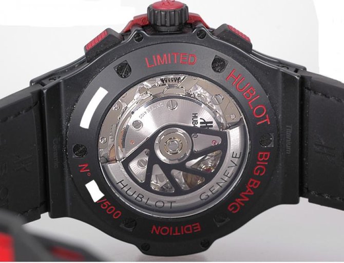 Hublot 301.CI.1130.GR.ABR10 Big Bang 44mm Black Ceramic All Black Red - фото 2