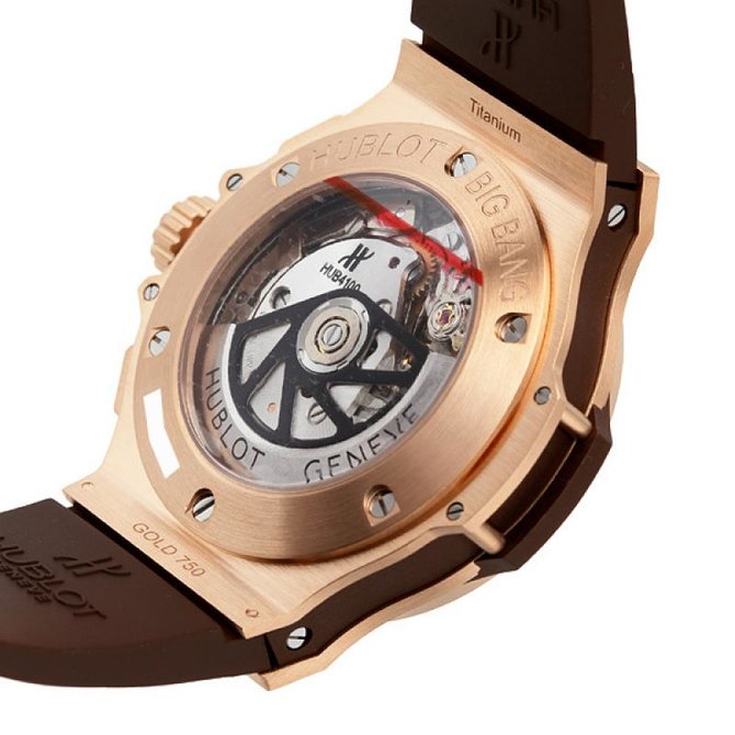 Hublot 301.PC.3180.RC.0904 Big Bang 44mm Cappuccino Gold - фото 2
