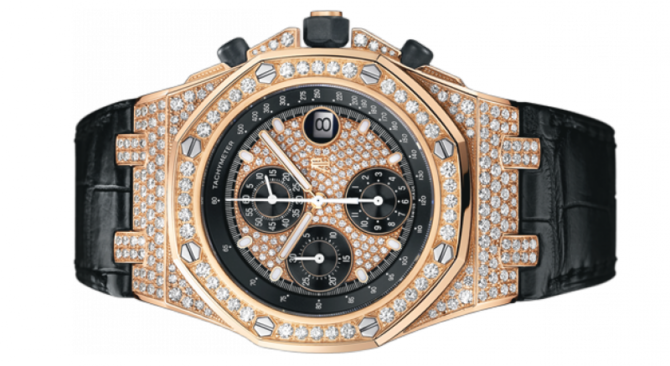 Audemars Piguet 26067OR.ZZ.D002CR.01 Royal Oak Offshore Chronograph Gold Jeweled - фото 2
