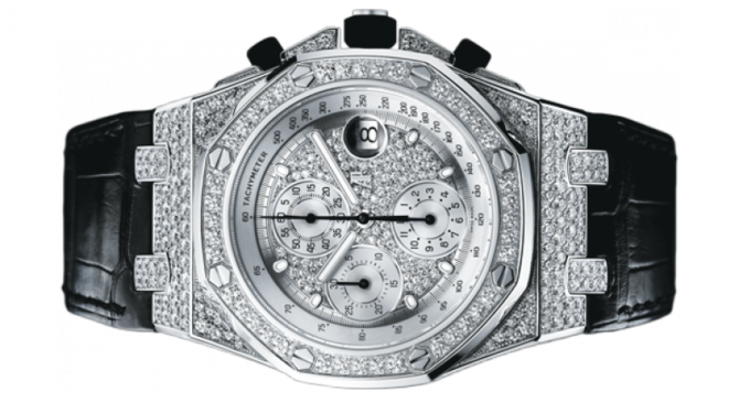 Audemars Piguet 26067BC.ZZ.D002CR.01 Royal Oak Offshore Chronograph Gold Jeweled - фото 2