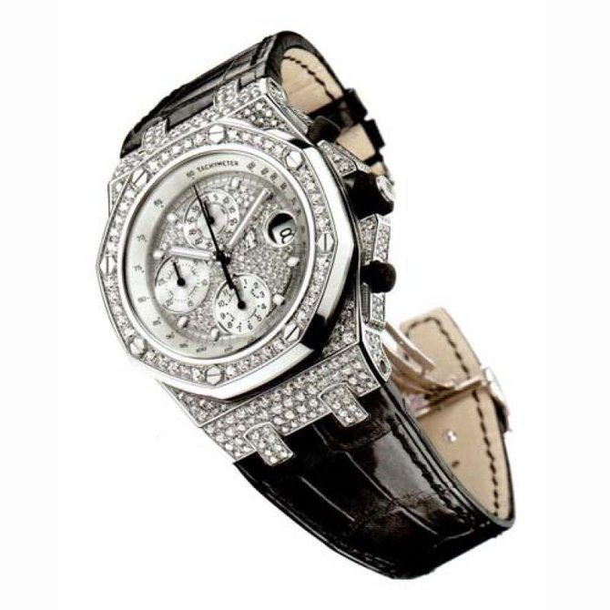 Audemars Piguet 26067BC.ZZ.D002CR.01 Royal Oak Offshore Chronograph Gold Jeweled - фото 4
