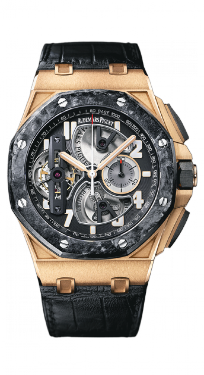 Audemars Piguet 26288OF.OO.D002CR.01 Royal Oak Offshore Tourbillon Chronograph 10 Days - фото 1
