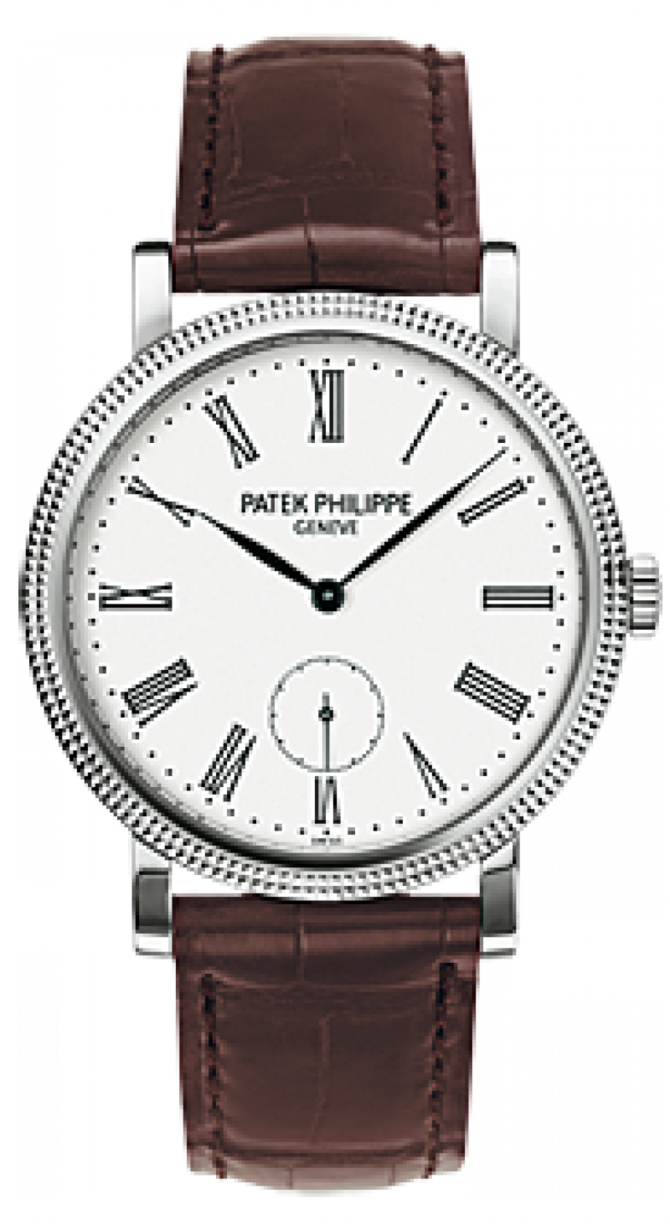 Patek Philippe 7119G-012 Calatrava White Gold - фото 1