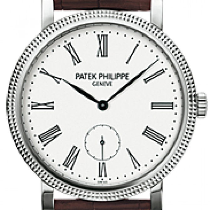Patek Philippe 7119G-012 Calatrava White Gold - фото 3