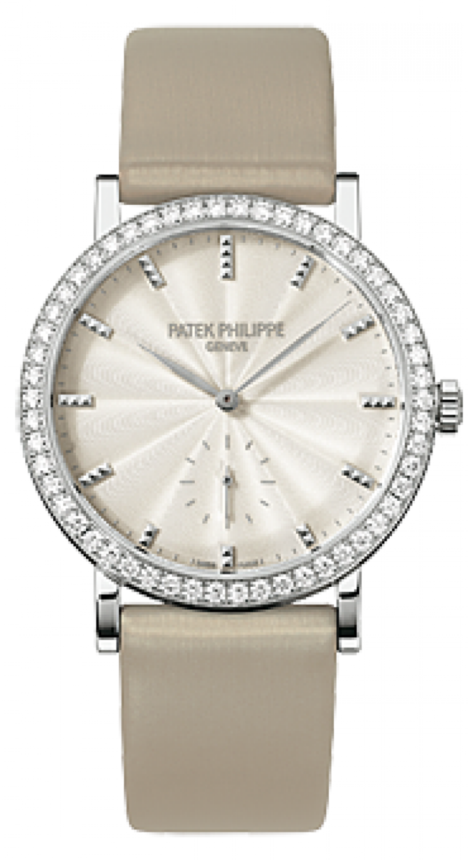 Patek Philippe 7120G-001 Calatrava White Gold - фото 1