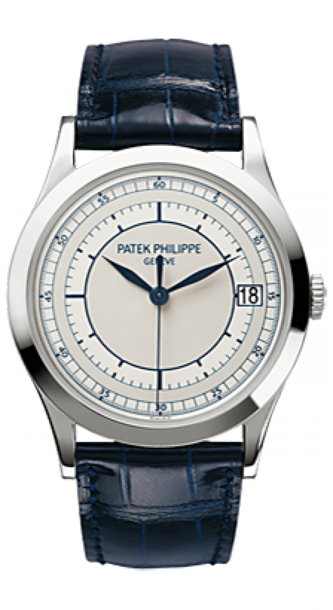 Patek Philippe 5296G-001 Calatrava White Gold - Men Calatrava - фото 1