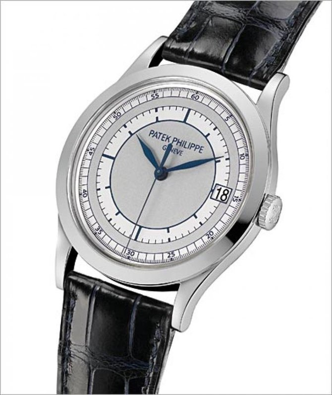 Patek Philippe 5296G-001 Calatrava White Gold - Men Calatrava - фото 3