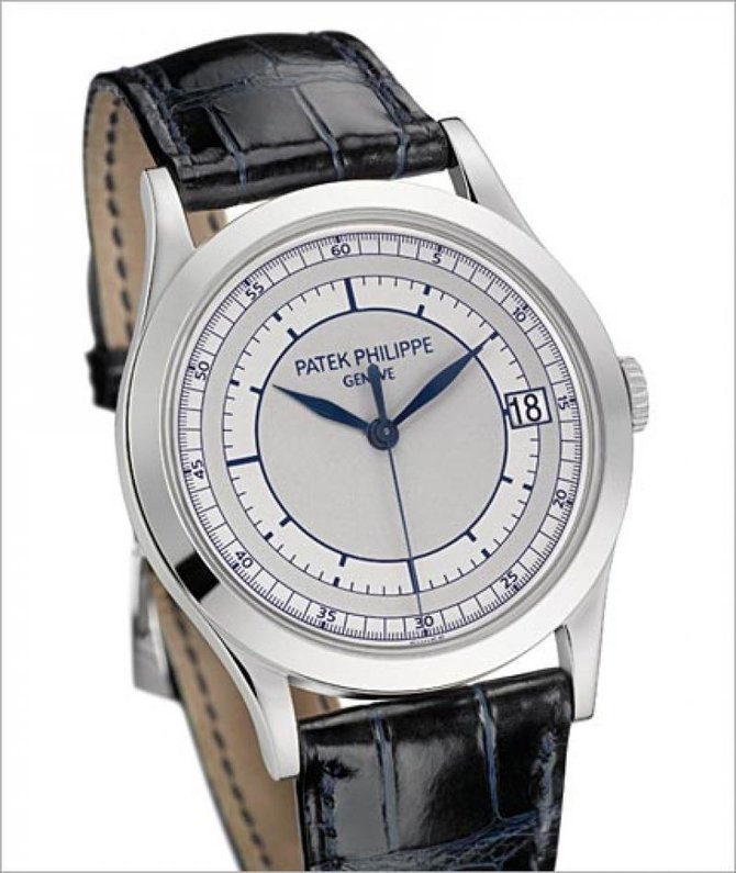 Patek Philippe 5296G-001 Calatrava White Gold - Men Calatrava - фото 4
