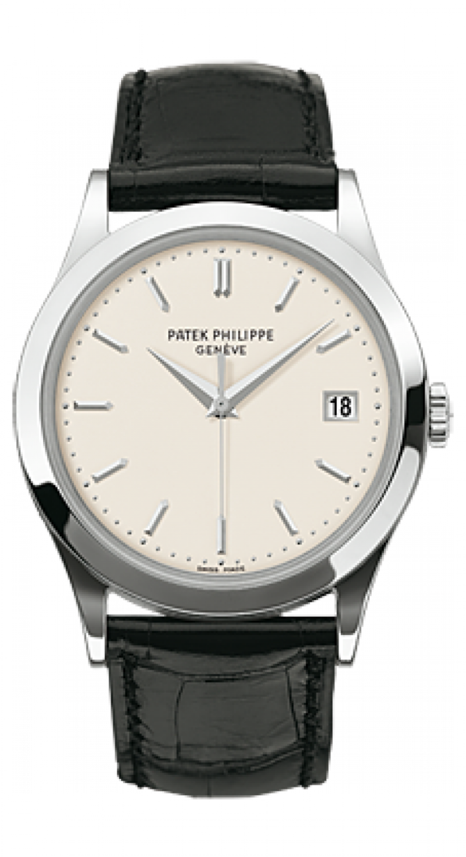 Patek Philippe 5296G-010 Calatrava White Gold - Men Calatrava - фото 1