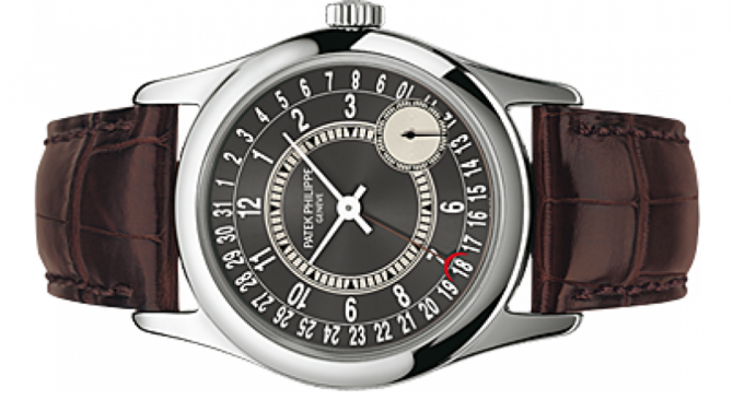 Patek Philippe 6000G-010 Calatrava White Gold - Men Calatrava - фото 2