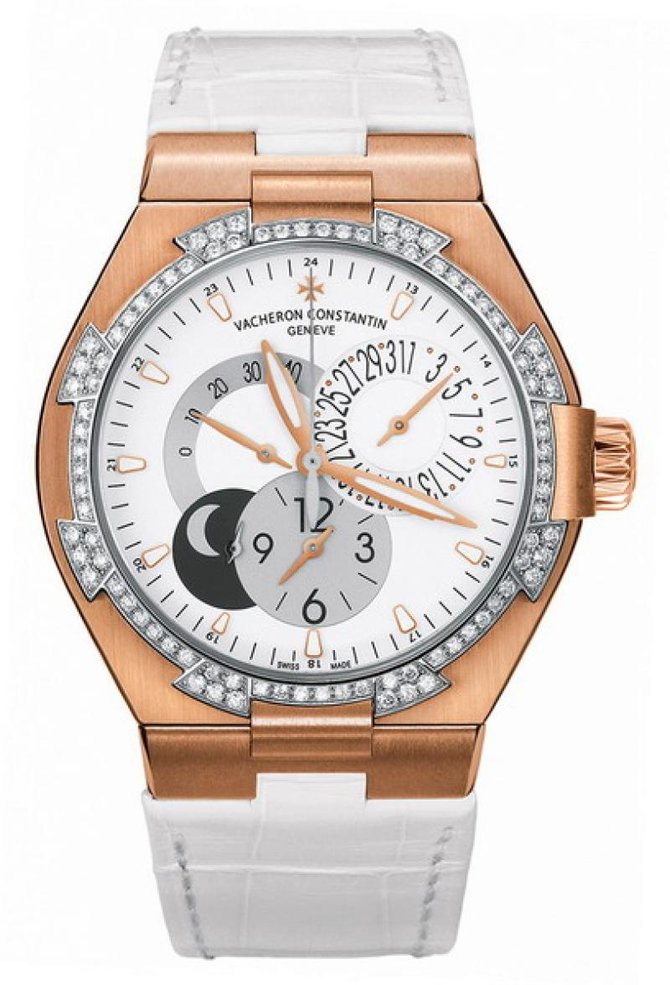 Vacheron Constantin 47751/000R-9351 Overseas Dual Time Diamond Set - фото 1