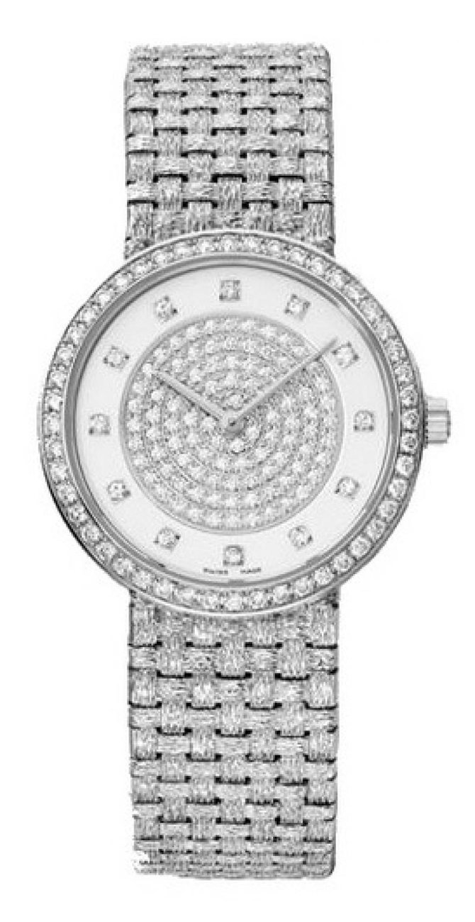 Vacheron Constantin 25562/206G-9180 Patrimony Lady Classique Gold Bracelet Small Model Diamond Set - фото 1