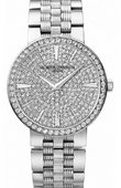 Vacheron Constantin Traditionnelle Lady 25556/Q01G-9280 Traditionnelle Gold Bracelet Small Model Fully Paved