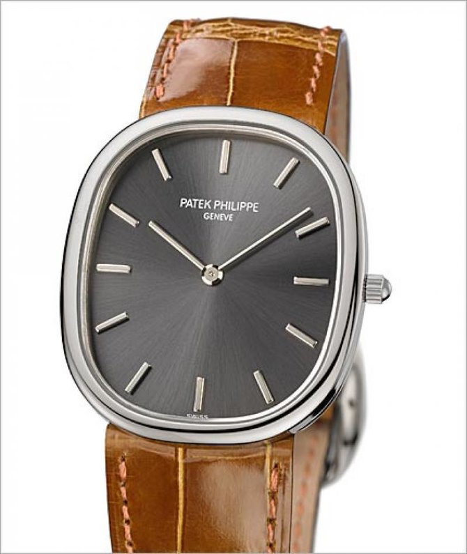 Patek Philippe 3738/100G-012 Golden Ellipse White Gold - Men Golden Ellipse - фото 3
