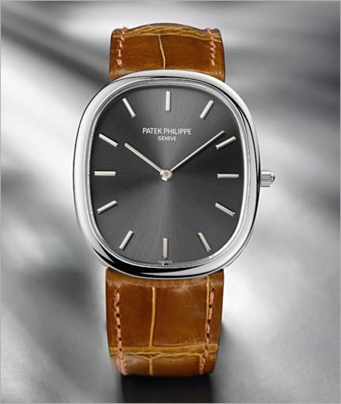 Patek Philippe 3738/100G-012 Golden Ellipse White Gold - Men Golden Ellipse - фото 6