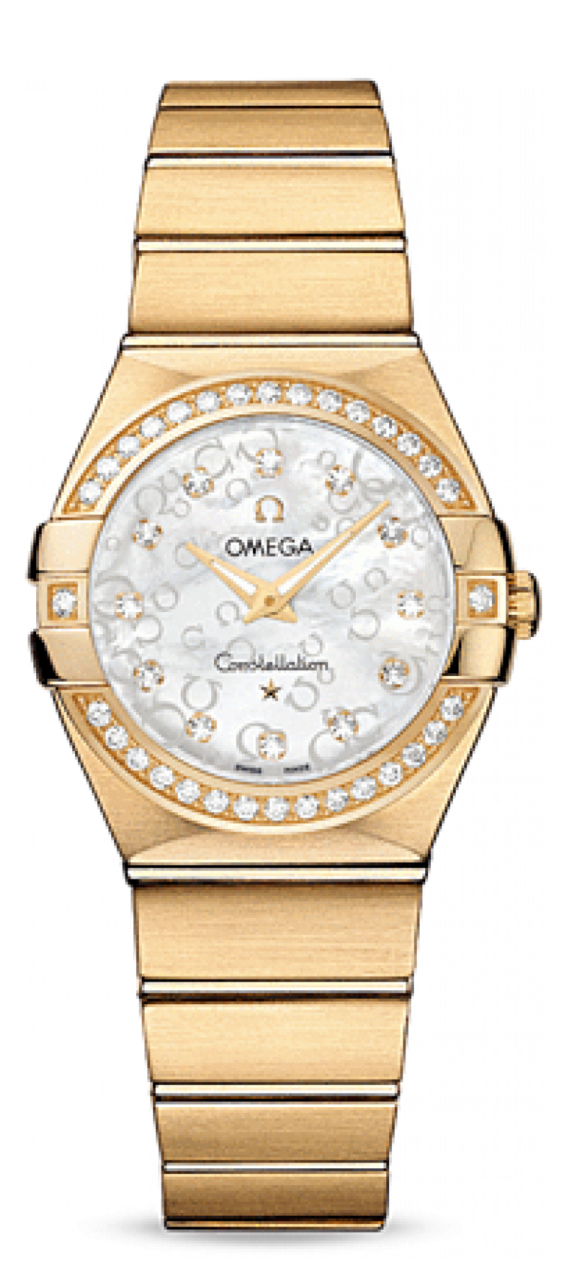 123.55.27.60.55-016 Omega Quartz Constellation Ladies