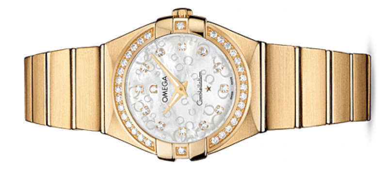 123.55.27.60.55-016 Omega Quartz Constellation Ladies