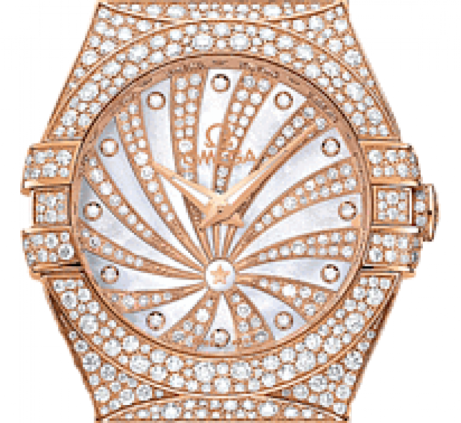 Omega 123.55.27.60.55-009 Constellation Ladies Quartz - фото 3