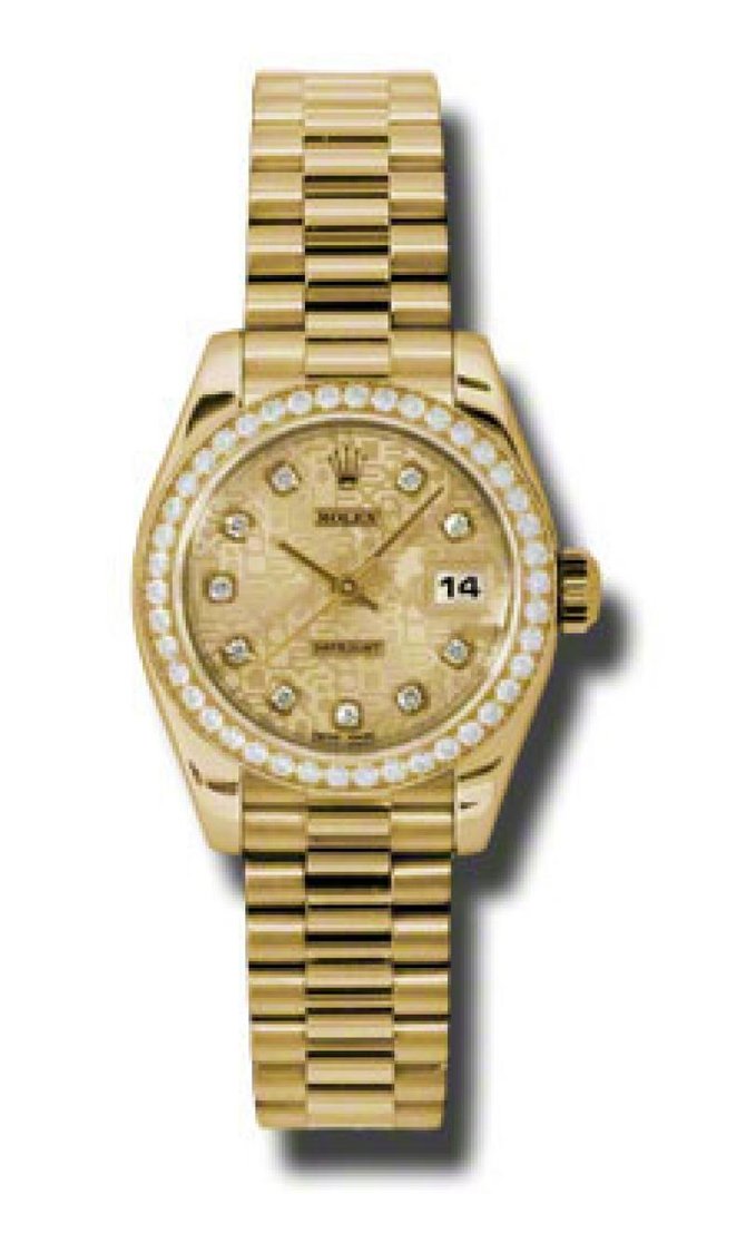 Rolex 179138 chjdp Datejust Ladies  26mm Yellow Gold - фото 2