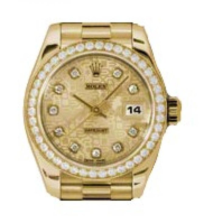 Rolex 179138 chjdp Datejust Ladies  26mm Yellow Gold - фото 1