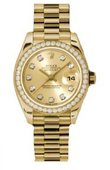 Rolex Datejust Ladies 179138 chdp 26mm Yellow Gold