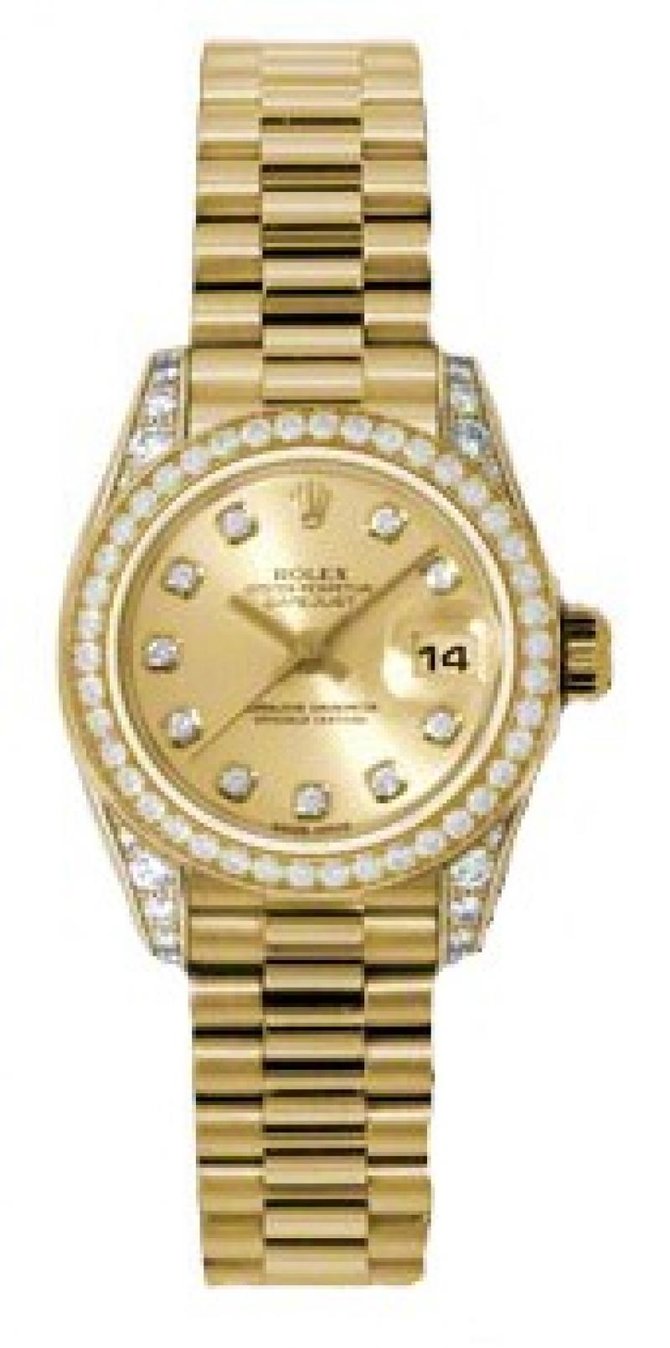 Rolex 179158 chdp Datejust Ladies 26mm Yellow Gold - фото 1