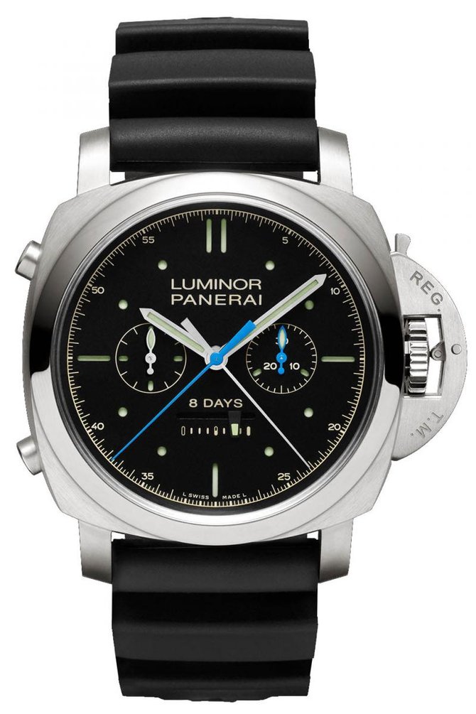 Officine Panerai PAM00530 Luminor 1950 Rattrapante 8 Days Titanio - фото 1