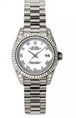 Rolex Datejust Ladies 179239 wrp 26mm White Gold