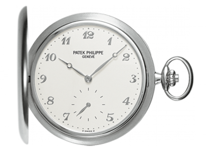 Patek Philippe 980G-010 Pocket Watches White Gold - Men Hunter Pocket Watches - фото 1